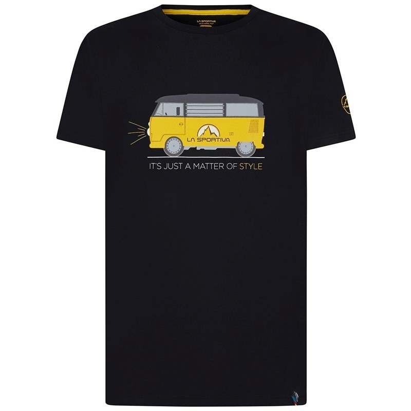 La Sportiva Pánské tričko La Sportiva Van T-Shirt M Černá