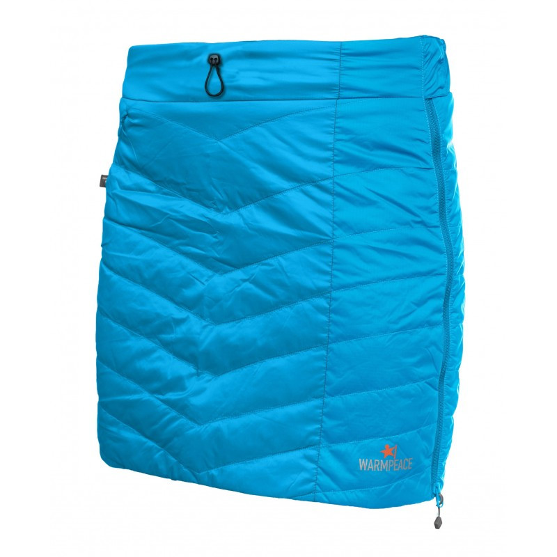 Warmpeace Velmi lehká Primaloft dámská zateplovací sukně Warmpeace Shee Ocean