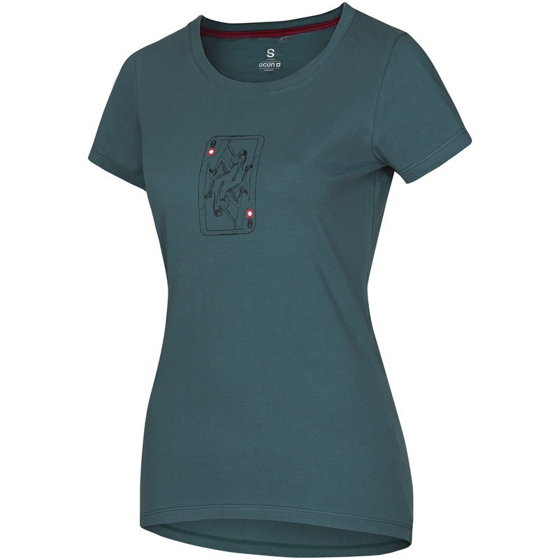 Ocun Dámské tričko Ocun Classic T Petrol mediterranea