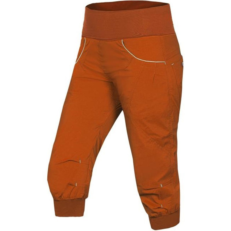 Ocun Dámské 3/4 kalhoty Ocun Noya Eco shorts Caramel Cafe