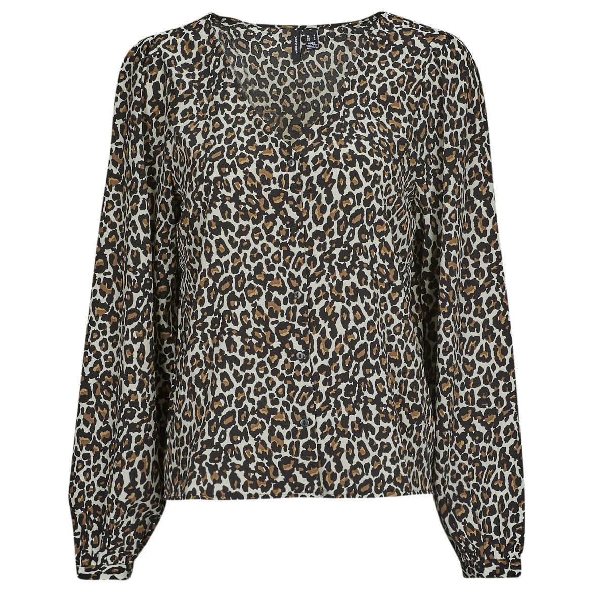 Vero Moda  VNMNAJA LS V NECK PLEAT SHIRT  ruznobarevne