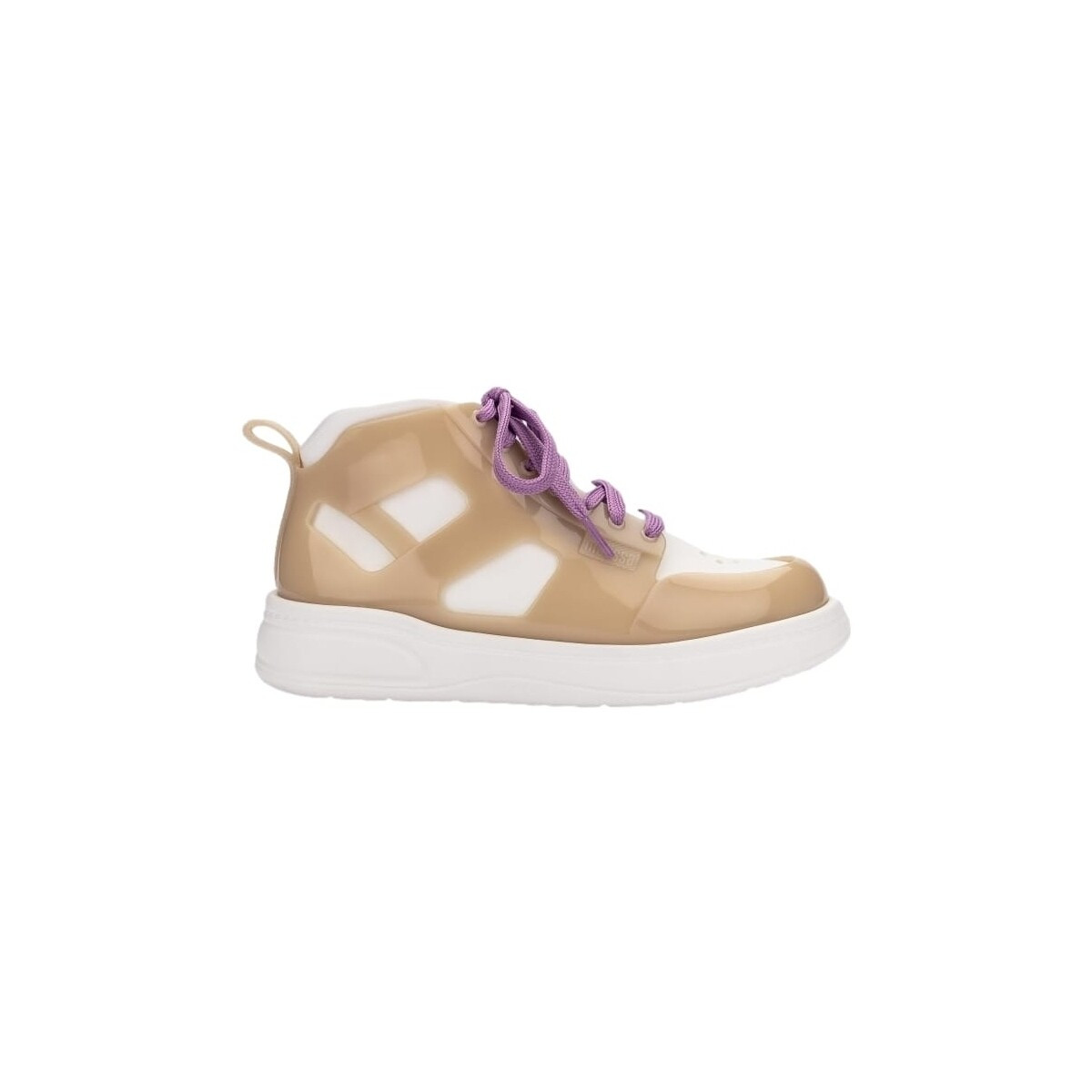 Melissa  Player Sneaker AD - Beige/White/Lilac  Bílá