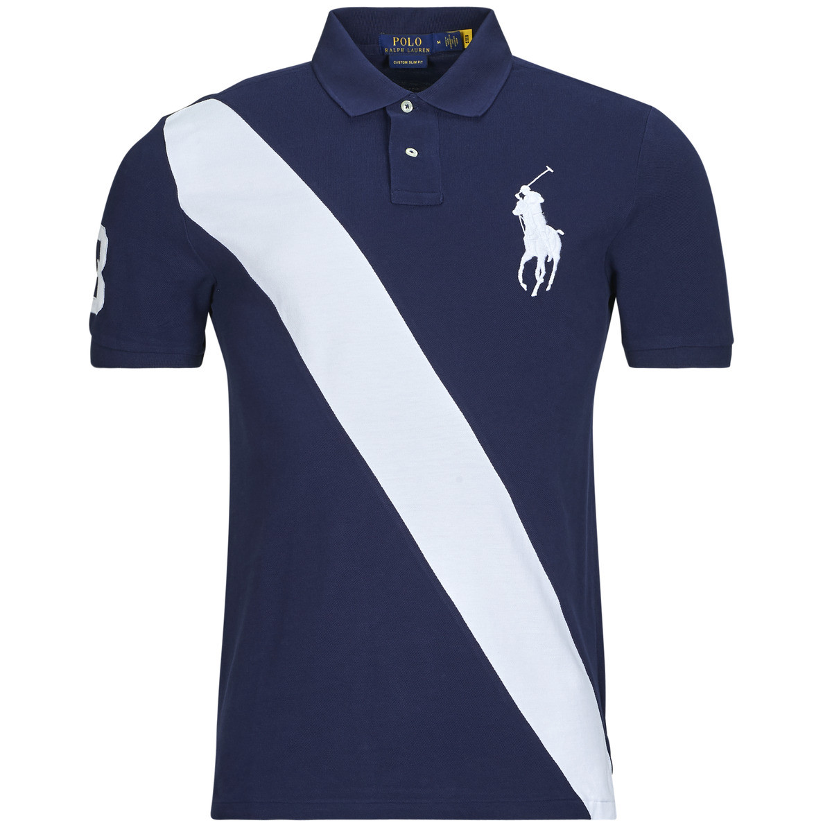 Polo Ralph Lauren  POLO COUPE DROITE BIG POLO PLAYER  Tmavě modrá