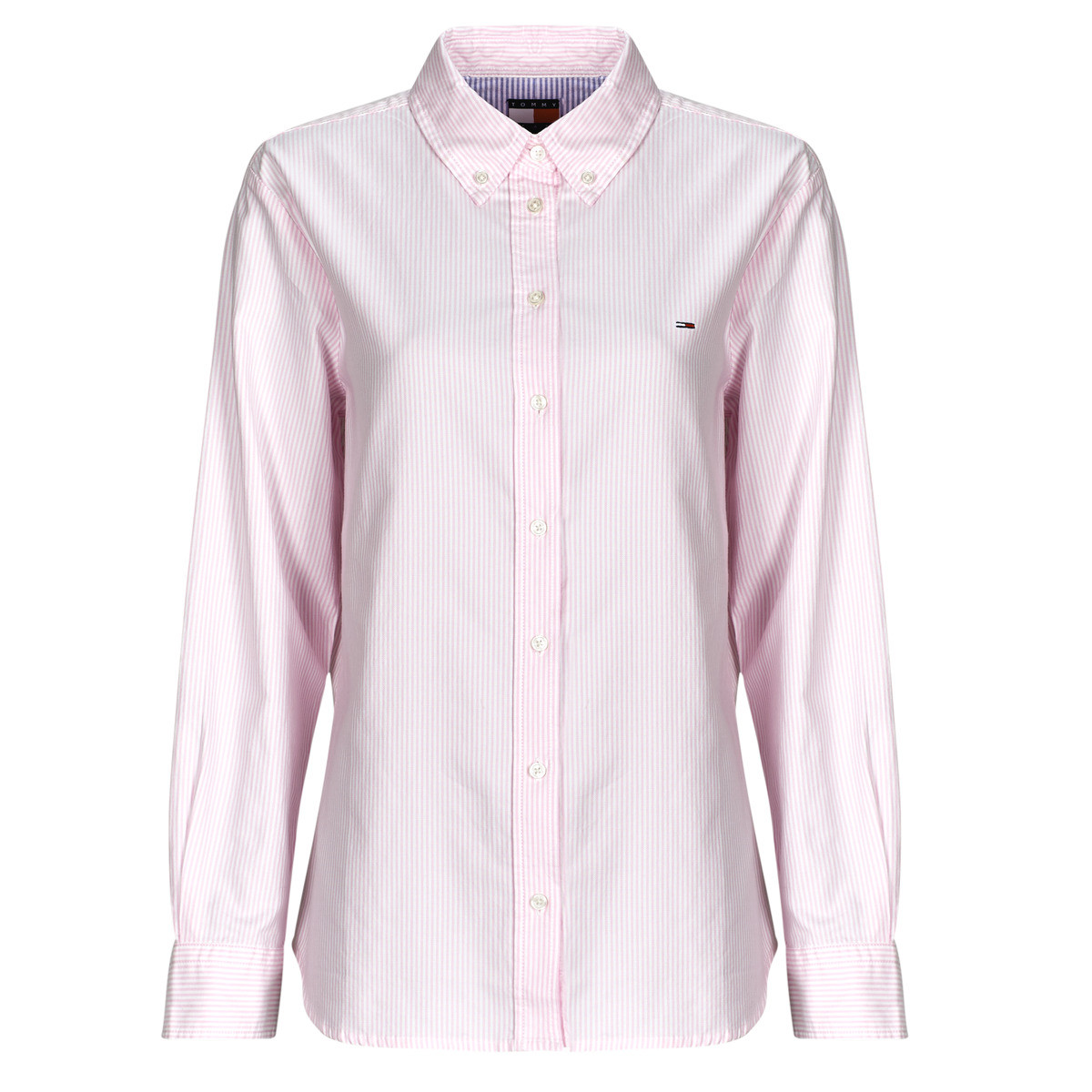 Tommy Jeans  TJW REG OXFORD SHIRT  Růžová