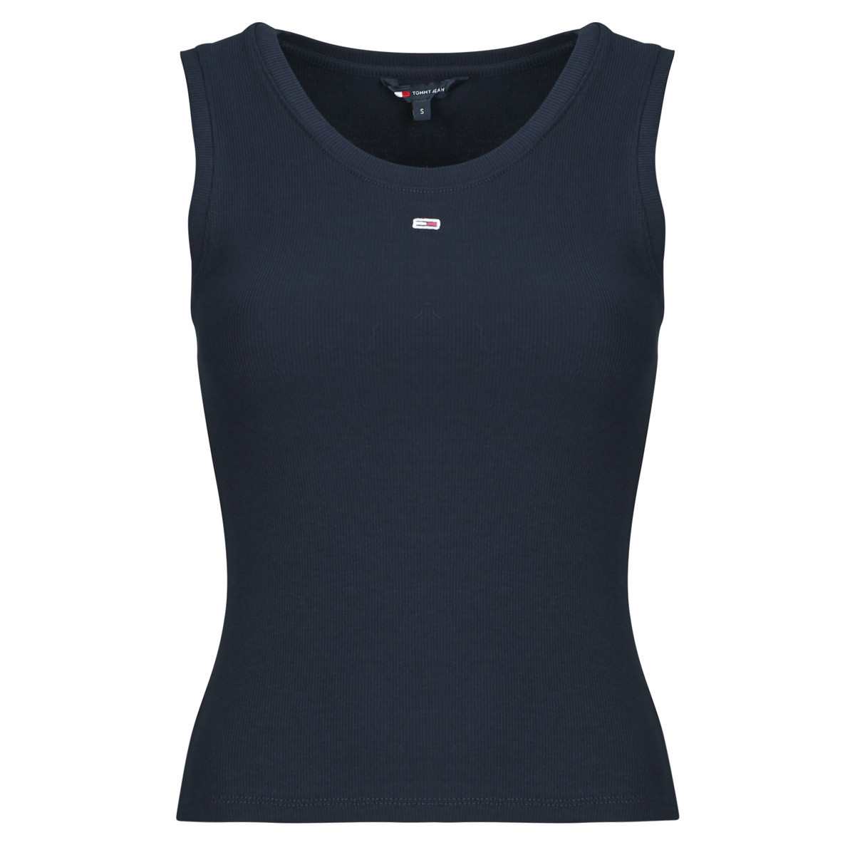 Tommy Jeans  TJW ESSENTIAL RIB TANK EXT  Tmavě modrá