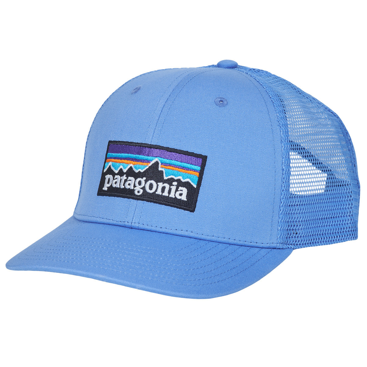 Patagonia  P-6 LOGO TRUCKER HAT  Modrá