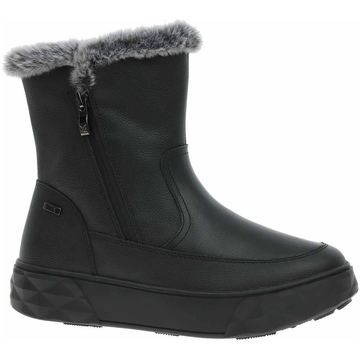 Caprice  Dámské polokozačky  9-26402-43 black nappa  Černá