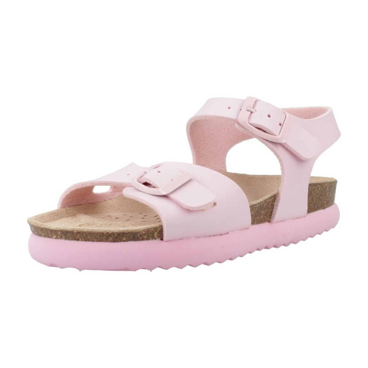 Geox  J SANDAL BUBBLEBOW G  Růžová