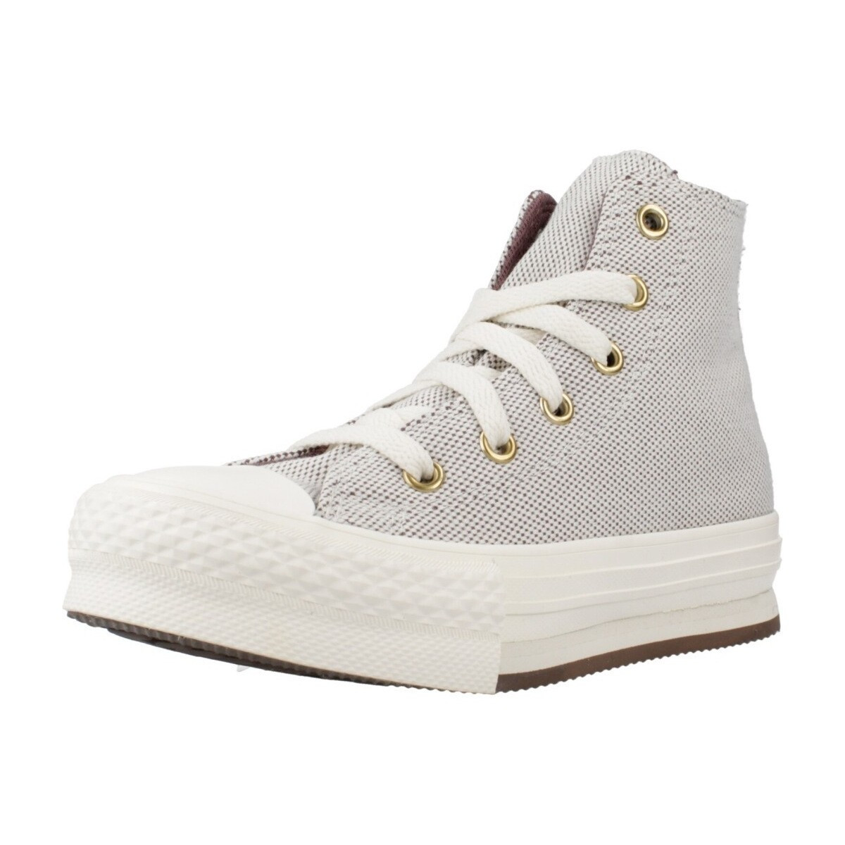 Converse  CHUCK TAYLOR ALL STAR EBA LIFT HI  Hnědá