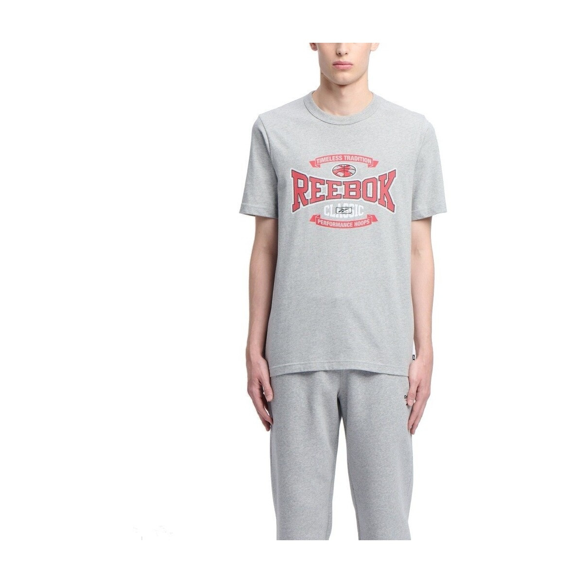 Reebok Sport  GS HS TRADITION TEE  Šedá