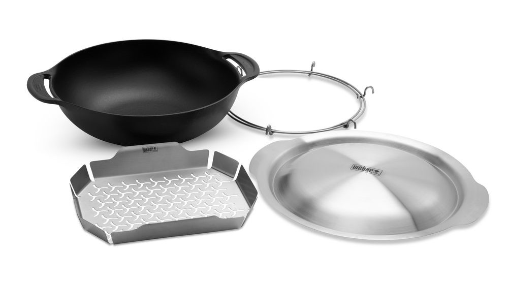 Wok pánev a napařovač Weber Crafted Gourmet BBQ System™