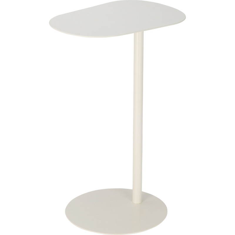 HOMESTYLING Odkládací stolek oválný 35 x 53 cm bílá KO-HZ1234220