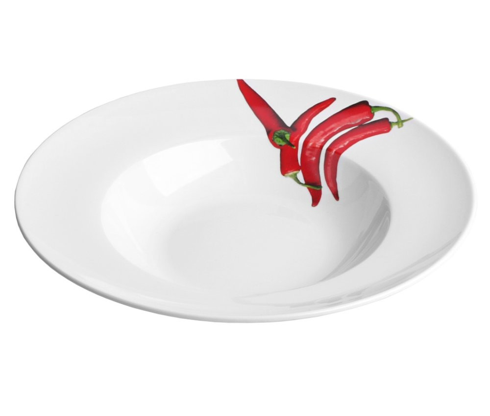 HIT Talíř na těstoviny porcelán 27 cm Rajče HT-27020604rajc