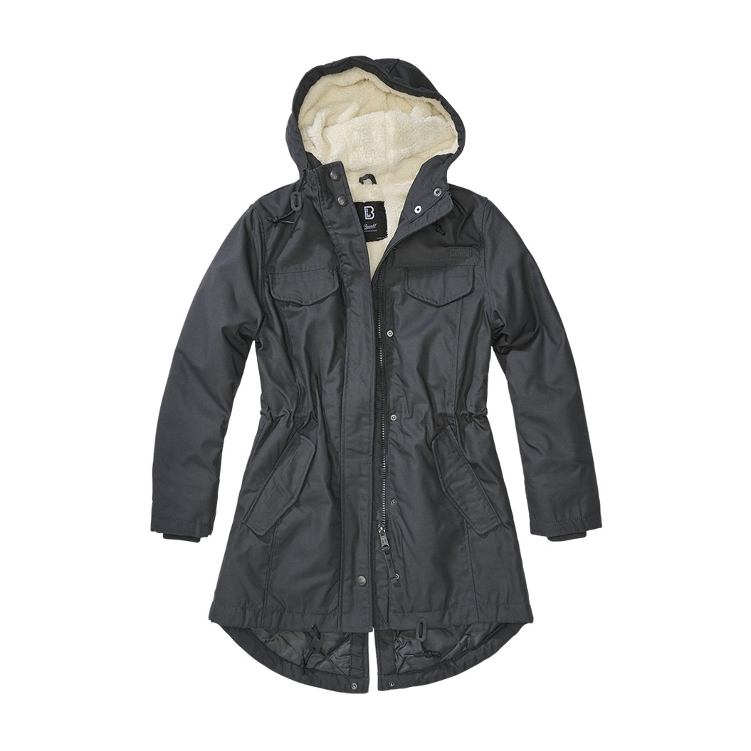 Kabát Brandit Ladies Marsh Lake Parka - antracitový, M