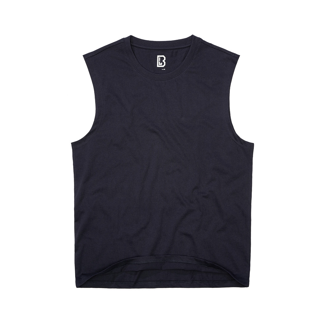 Tílko Brandit Sleeveless Shirt - navy, L