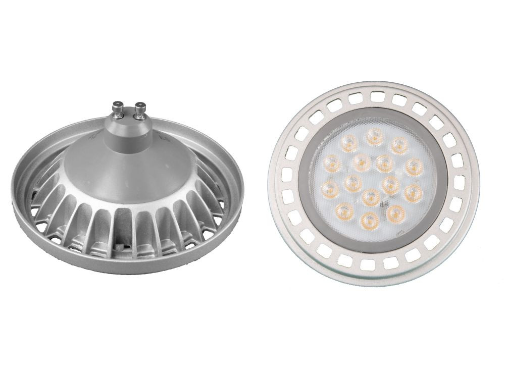 T-LED LED žárovka GU10 AR111 15W Barva světla: Teplá bílá 035431