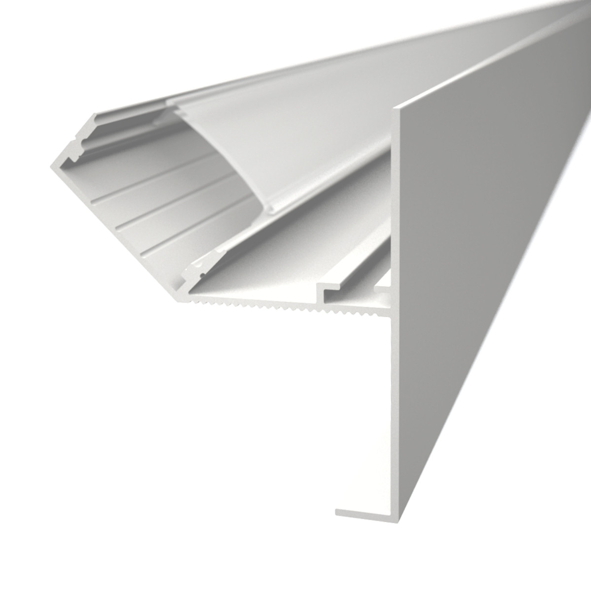 LED Solution Vestavný profil do SDK pro LED pásky V16 bílý Vyberte variantu a délku: Profil bez difuzoru 1m LP502W-1M