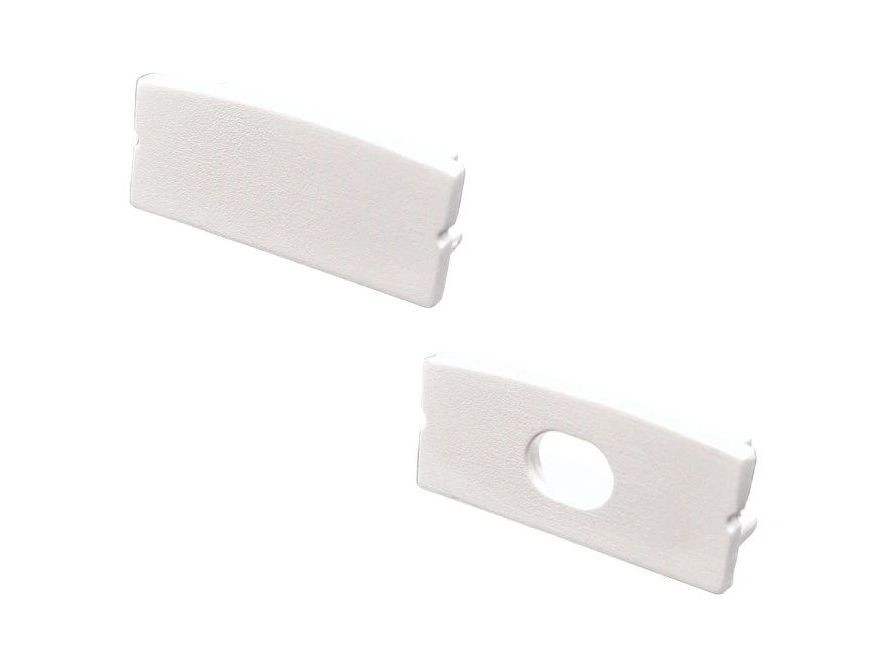 LED Solution Koncovka vestavného profilu V16 bílá Vyberte variantu: Koncovka plná LP103W-END