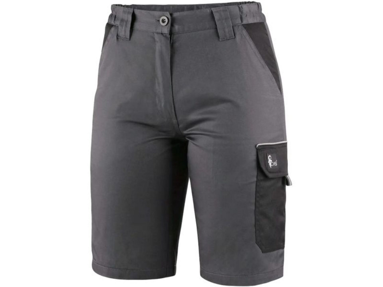 CXS FORTUNE dámské Kraťasy pracovní šedá/černá  36