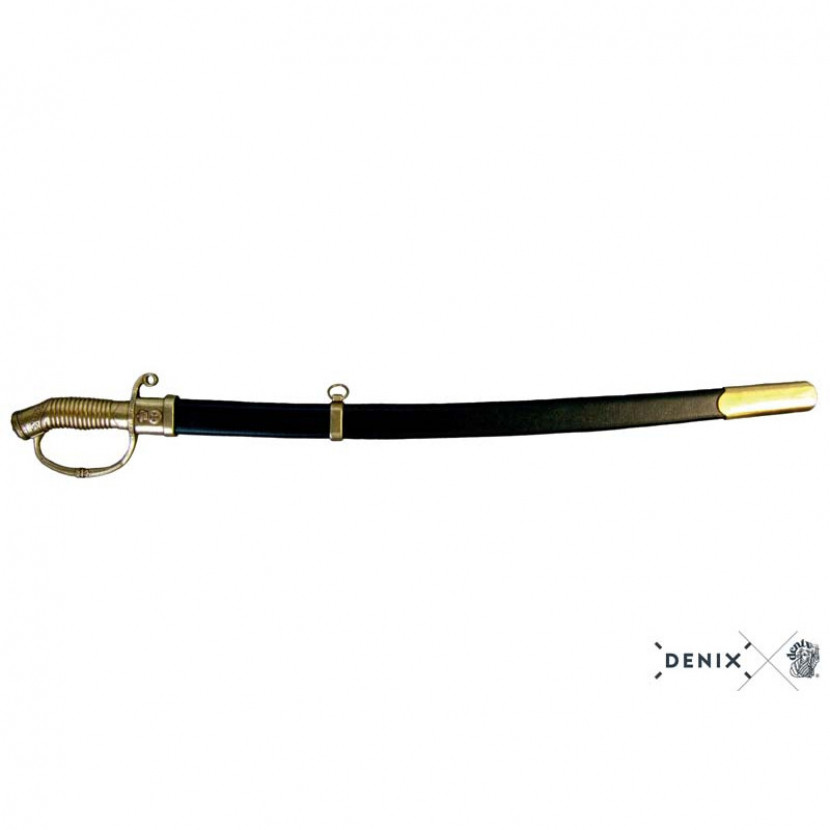 Ruská šavle 1913 - stříbrná-zlatá