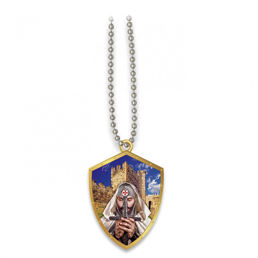 Přívěsek na krk Tole 10 Templáři 4336 - barevný