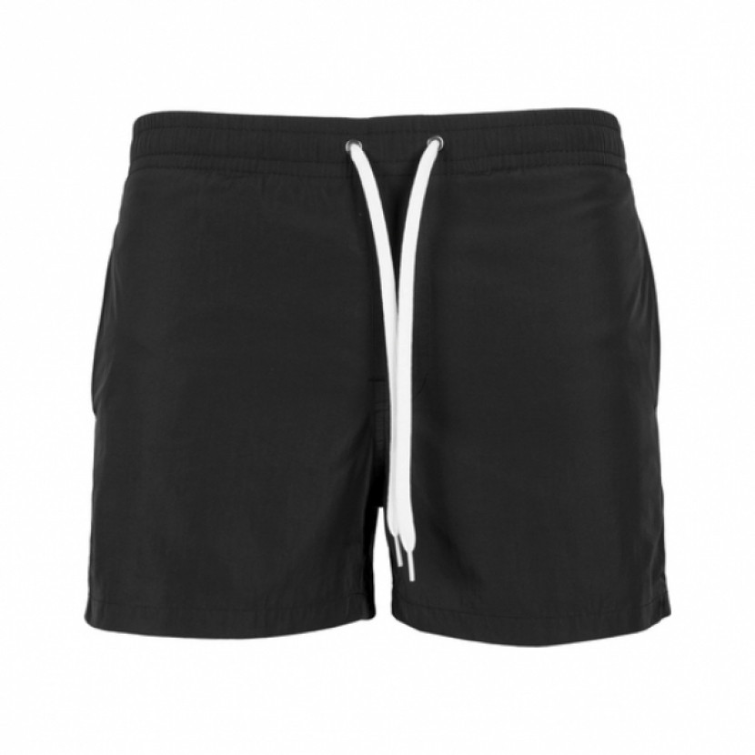 Pánské plavky Build Your Brand Swim - tmavě šedé, XXL