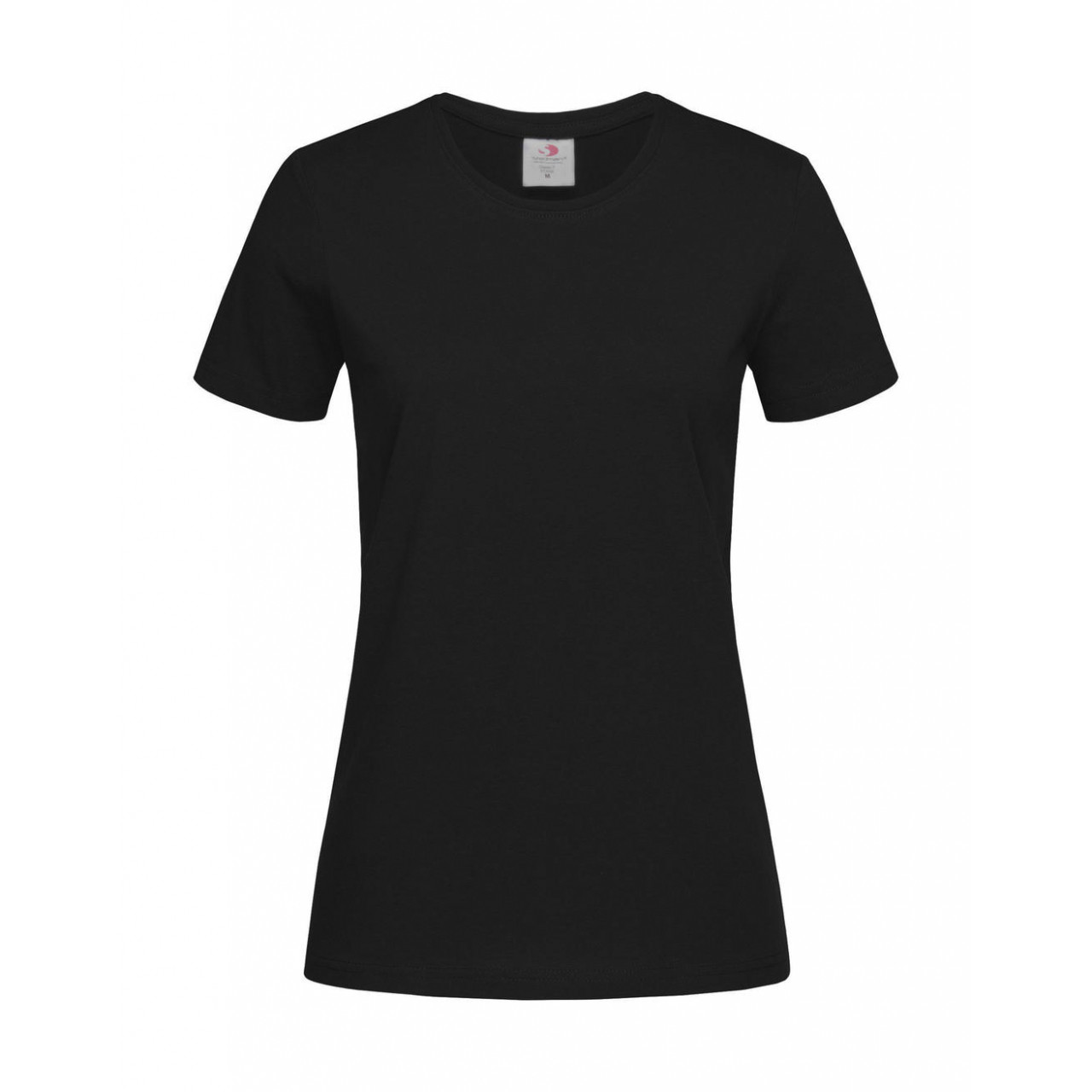 Tričko dámské Stedman Fitted s kulatým výstřihem - tmavě hnědé, S