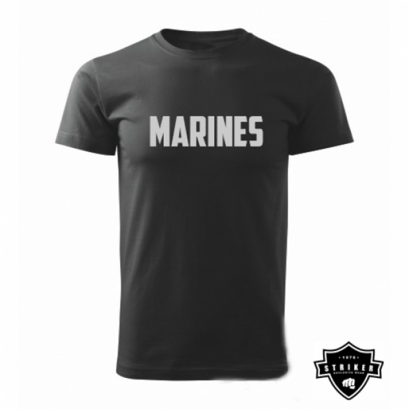 Triko Striker MARINES - černé, M