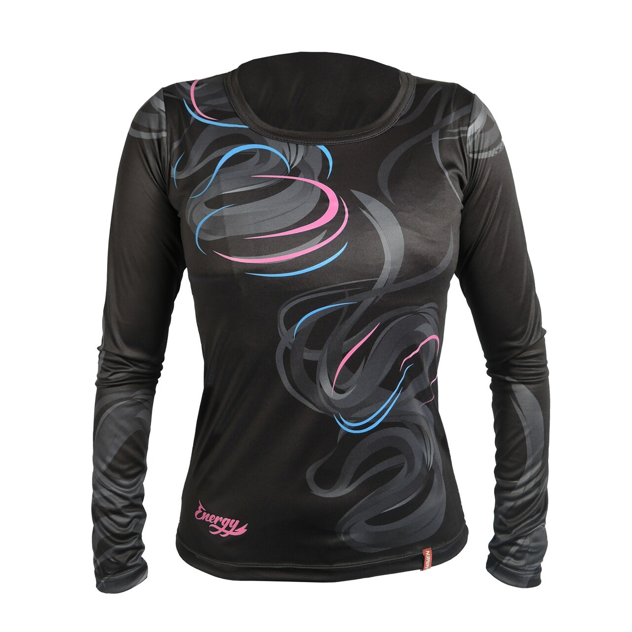 Tričko dámské s dlouhým rukávem Haven Energy Crazy - černé, XS