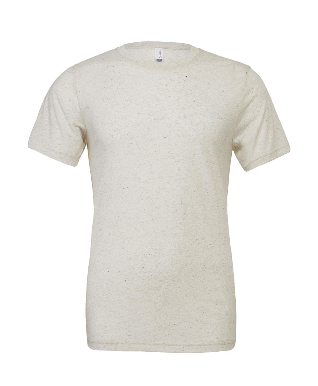 Tričko Bella Triblend Crew Men - bílé-šedé, L