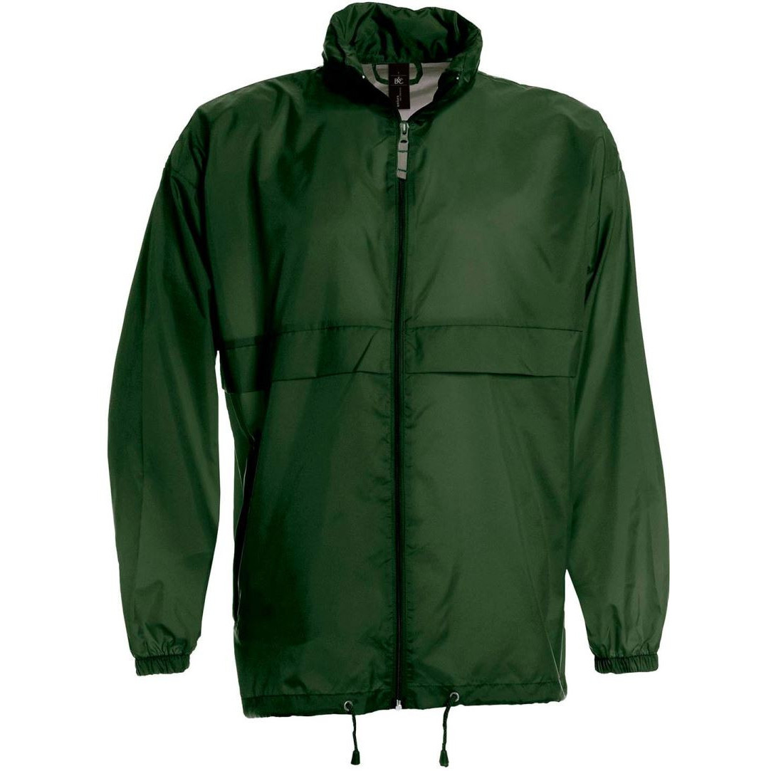 Větrovka bez podšívky B&C Sirocco - tmavě zelená, S