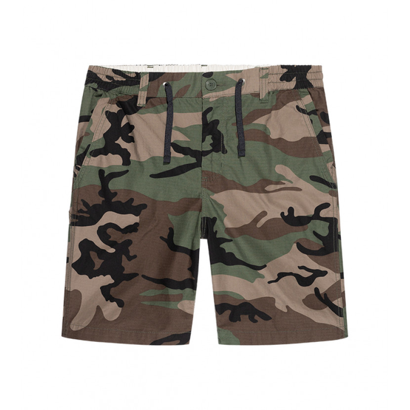 Kraťasy Vintage Industries Worker - woodland, S