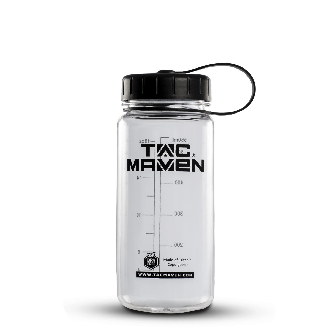 Láhev Tac Maven Norman 550 ml - průhledná