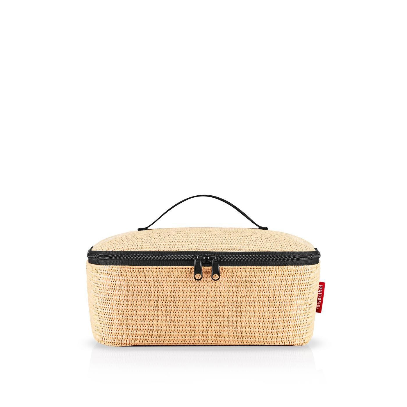 Termobox Reisenthel Coolerbag M pocket Raffia black