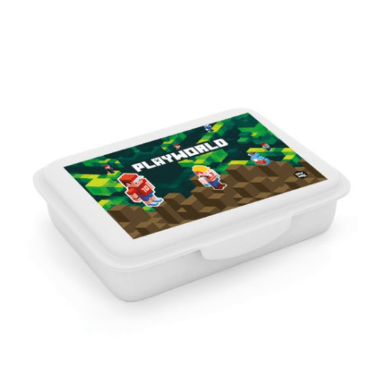 Oxybag Box na svačinu s přihrádkou - Playworld - 9-37425