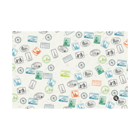 Oxybag Podložka na stůl - Stamps - 60 x 44 cm - 5-90525
