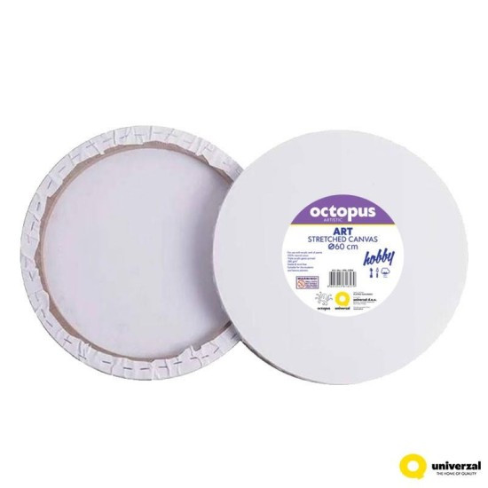 Octopus Malířské plátno kulaté OCTOPUS Hobby - 60 cm - 280 g/m2