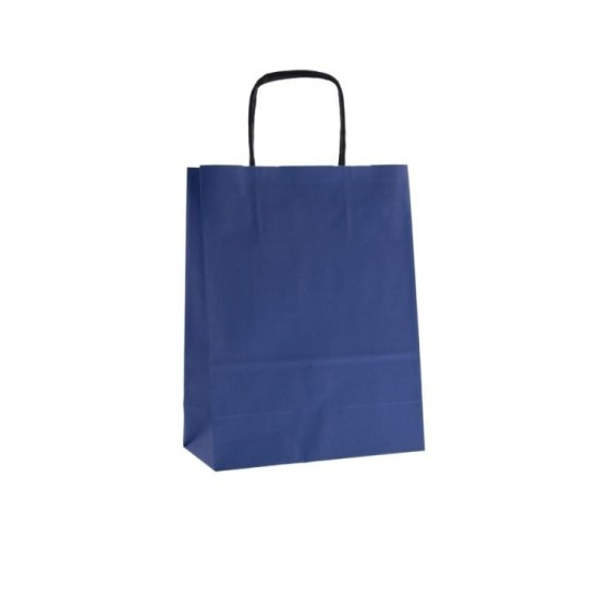 Paper Design Papírová taška EKO modrá - 18 x 21 x 8 cm - 154013