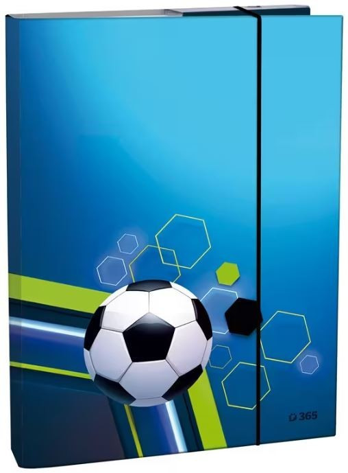Helma 365 Box na sešity A5 - Football - CBB0604
