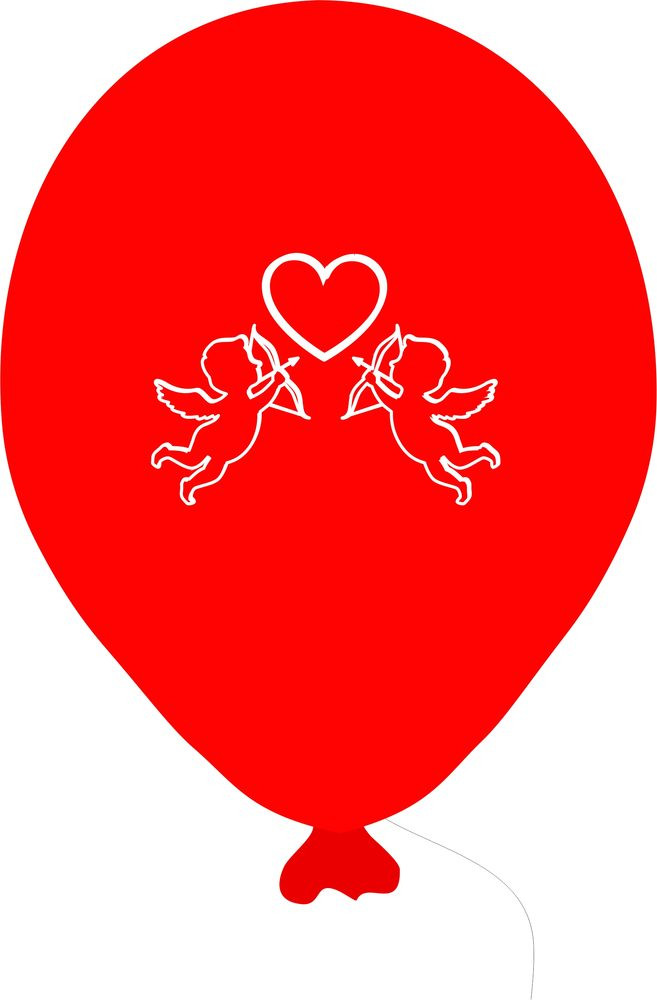 Balónek andílci a srdce - Belbal