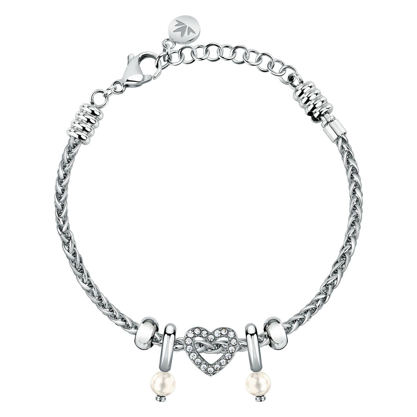 Morellato Půvabný náramek s přívěsky Drops SCZ1399