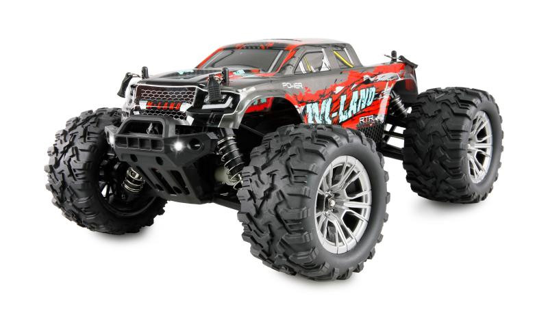 Amewi RC auto M-Land MonsterTruck 4WD 1:16 RTR, červený