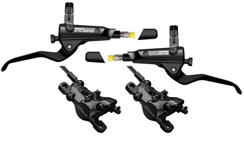 Shimano brzda kotoučová Cues U8000 p+z (900+1800 mm) komplet bez kotoučů, (J-kit)