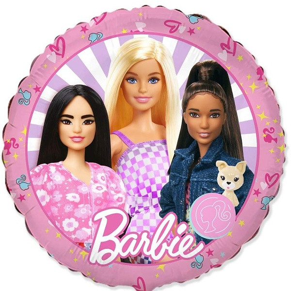 Balónek fóliový Barbie 46 cm