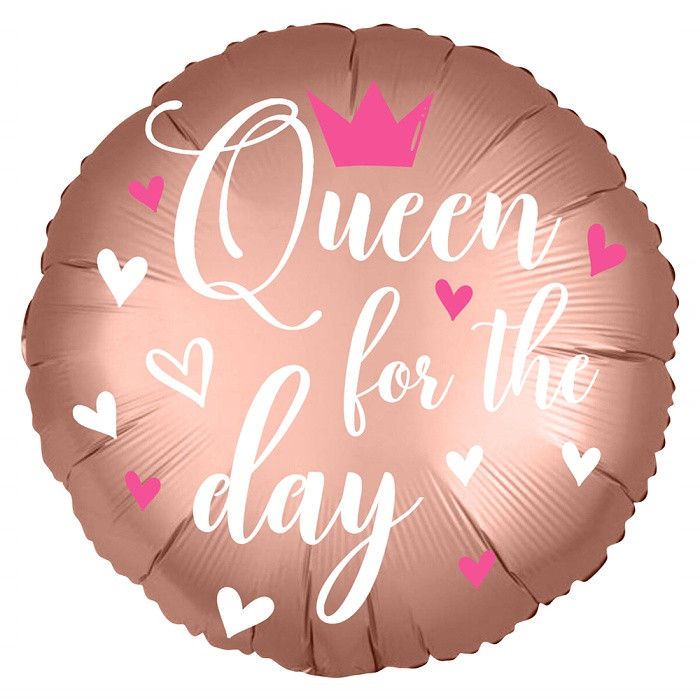 Balónek fóliový Queen for the day 46 cm