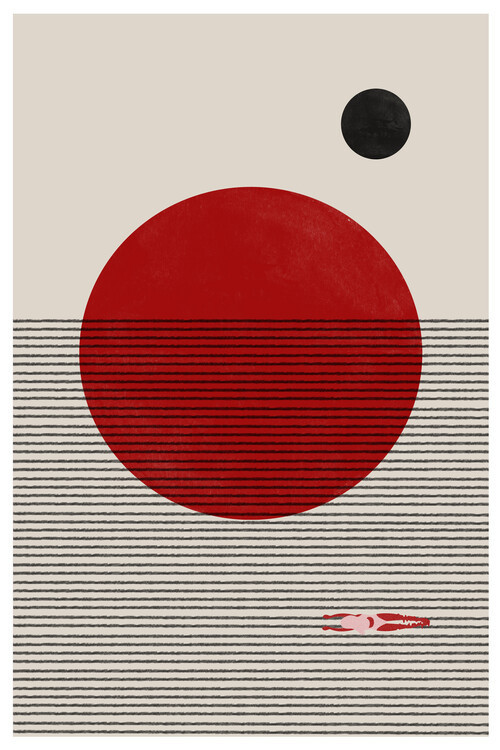 THE MIUUS STUDIO Ilustrace Swimming To You, THE MIUUS STUDIO, 26.7 × 40 cm