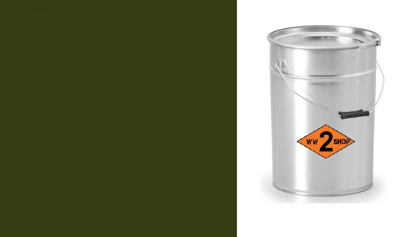 US barva olive drab mat tmavší (8)- na helmy, výstroj 4,5 l