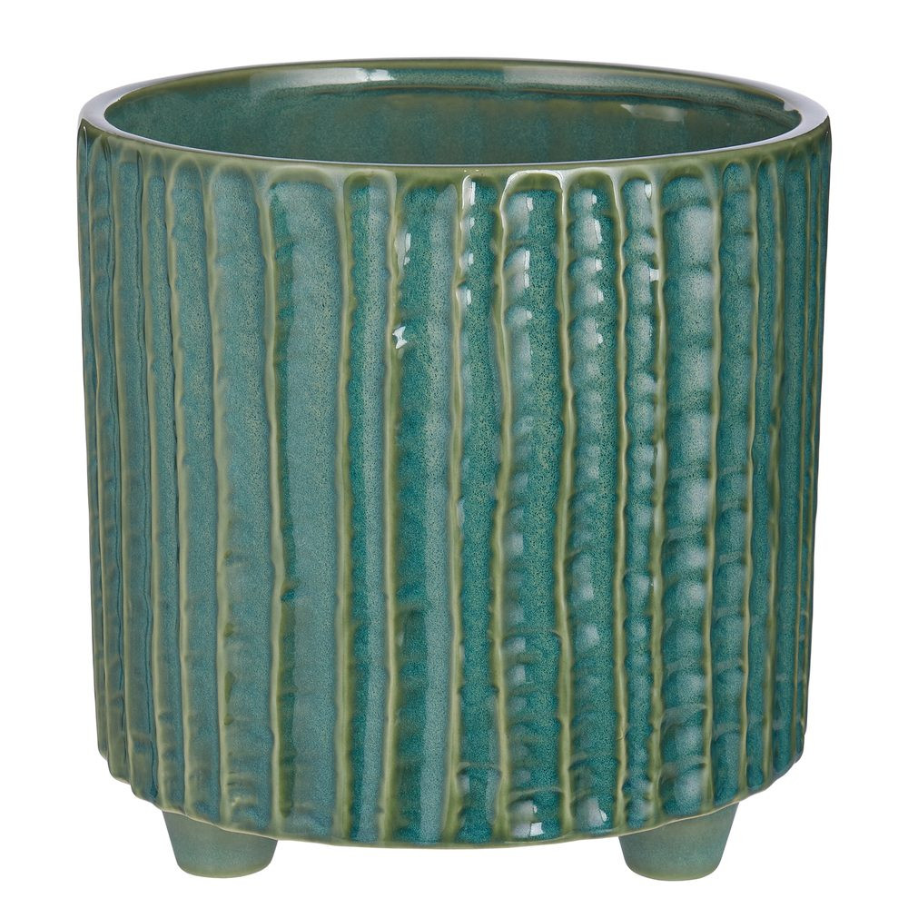 REED Květináč 20 cm - zelená