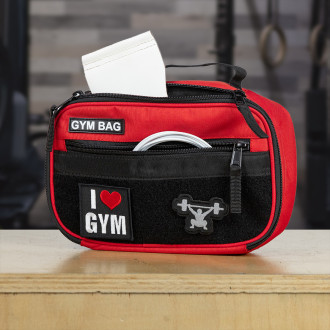 Workout Taštička do gymu GYM BAG - červená WOR491