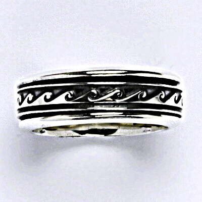 Stříbrný prsten s patinou,prsten ze stříbra,váha 8,42 g